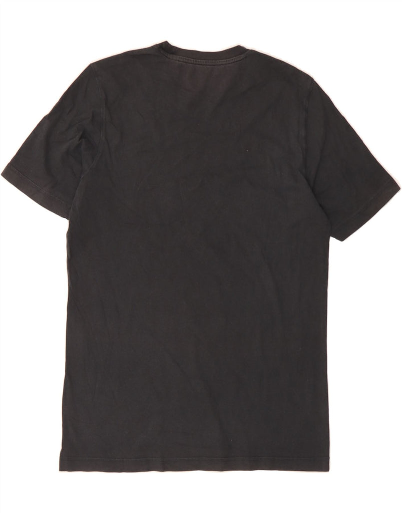 ADIDAS Mens Graphic T-Shirt Top XS Black Cotton Vintage Adidas and Second-Hand Adidas from Messina Hembry 