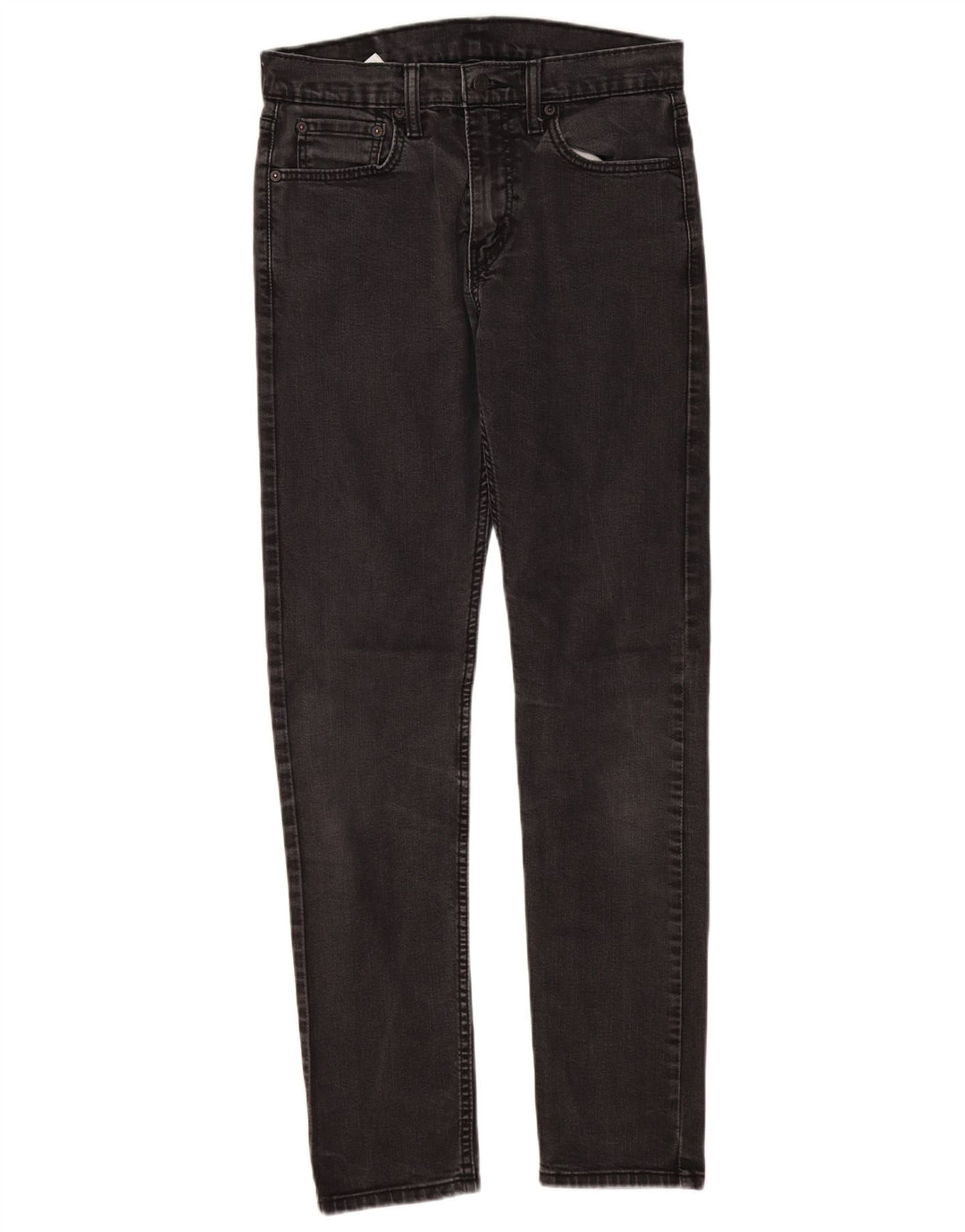 Levi's Mens 512 Slim Tapered Jeans W30 L31 Black Cotton