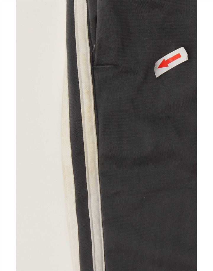 Adidas Mens Tracksuit Trousers Joggers Medium Grey Polyester