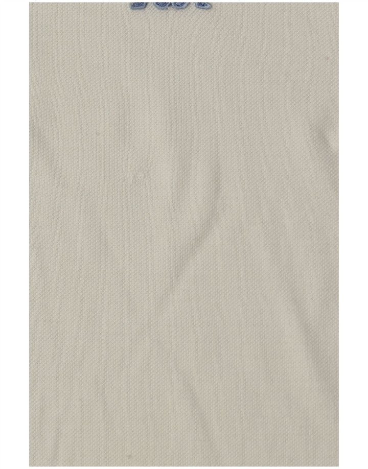 Kappa Mens Rugby Polo Shirt Medium White