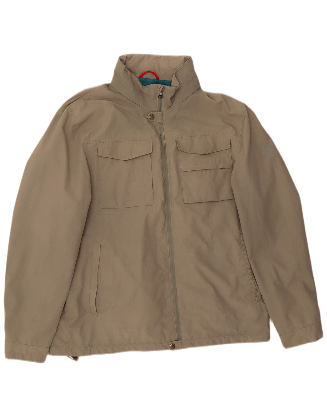 KLEPPER Mens Hooded Utility Jacket UK 42 XL Beige