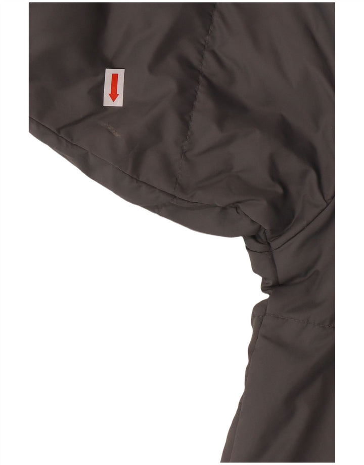 CALVIN KLEIN JEANS Mens Loose Fit Padded Jacket UK 38 Medium Grey Nylon