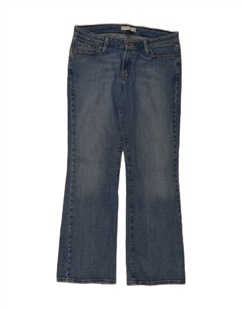 LEVI'S Womens 545 Low Bootcut Jeans US 12 Large W34 L31 Blue Cotton Vintage Levi's and Second-Hand Levi's from Messina Hembry 