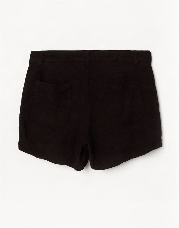 Jack Wills Womens Chino Shorts UK 12 Medium W30 Black Cotton