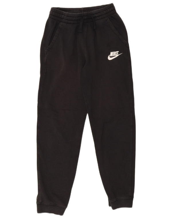 Nike Boys Tracksuit Trousers Joggers 13-14 Years XL Black Cotton