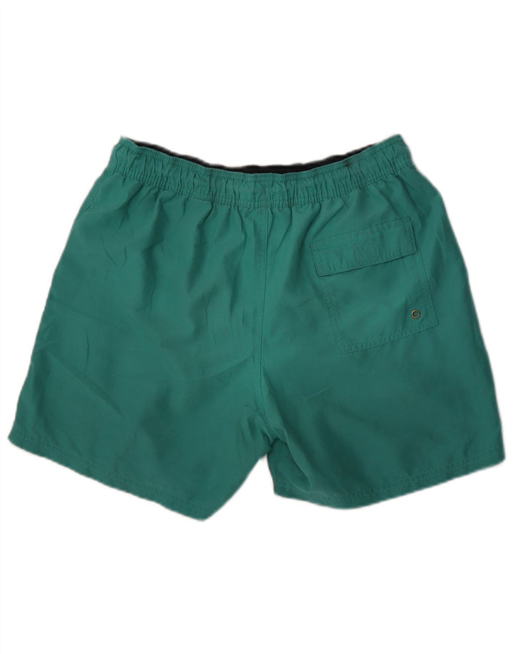 Marks & Spencer Mens Swimming Shorts Medium  Green Polyester