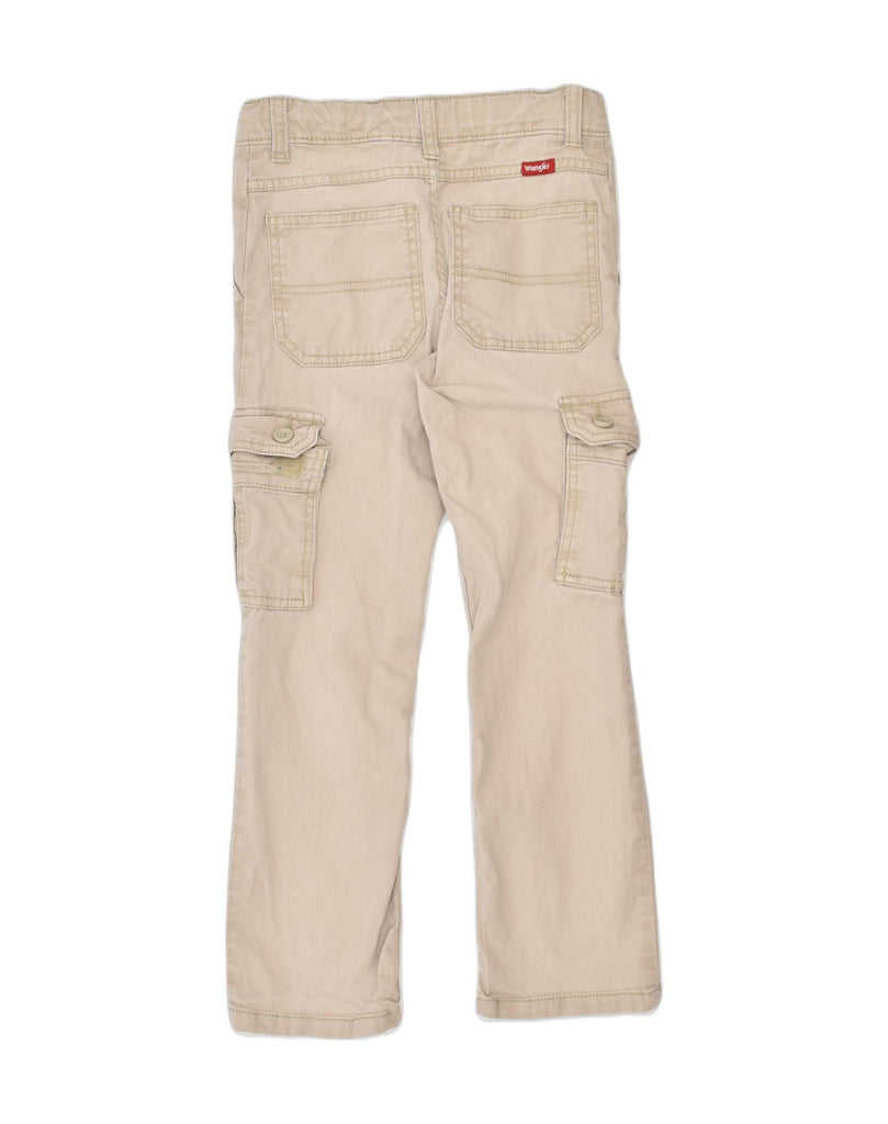 WRANGLER Boys Cargo Trousers 8-9 Years W24 L21 Beige Cotton | Vintage | Thrift | Second-Hand | Used Clothing | Messina Hembry 