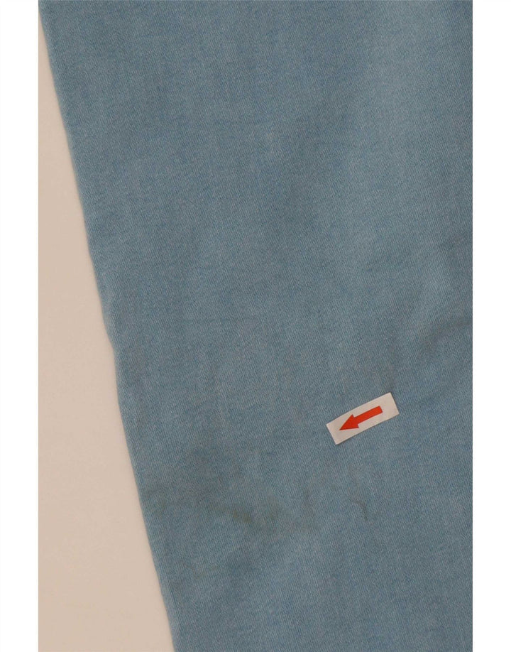 Marks & Spencer Womens Straight Jeans UK 12 Medium W30 L27 Turquoise