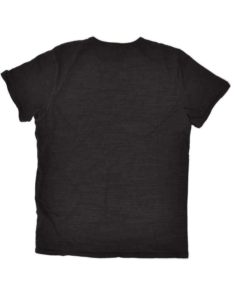 LEE Mens T-Shirt Top Large Black Cotton | Vintage Lee | Thrift | Second-Hand Lee | Used Clothing | Messina Hembry 