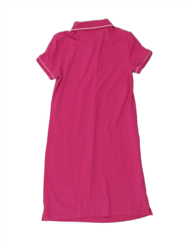 TOMMY HILFIGER Womens Polo Dress UK 10 Small Pink Cotton Vintage Tommy Hilfiger and Second-Hand Tommy Hilfiger from Messina Hembry 