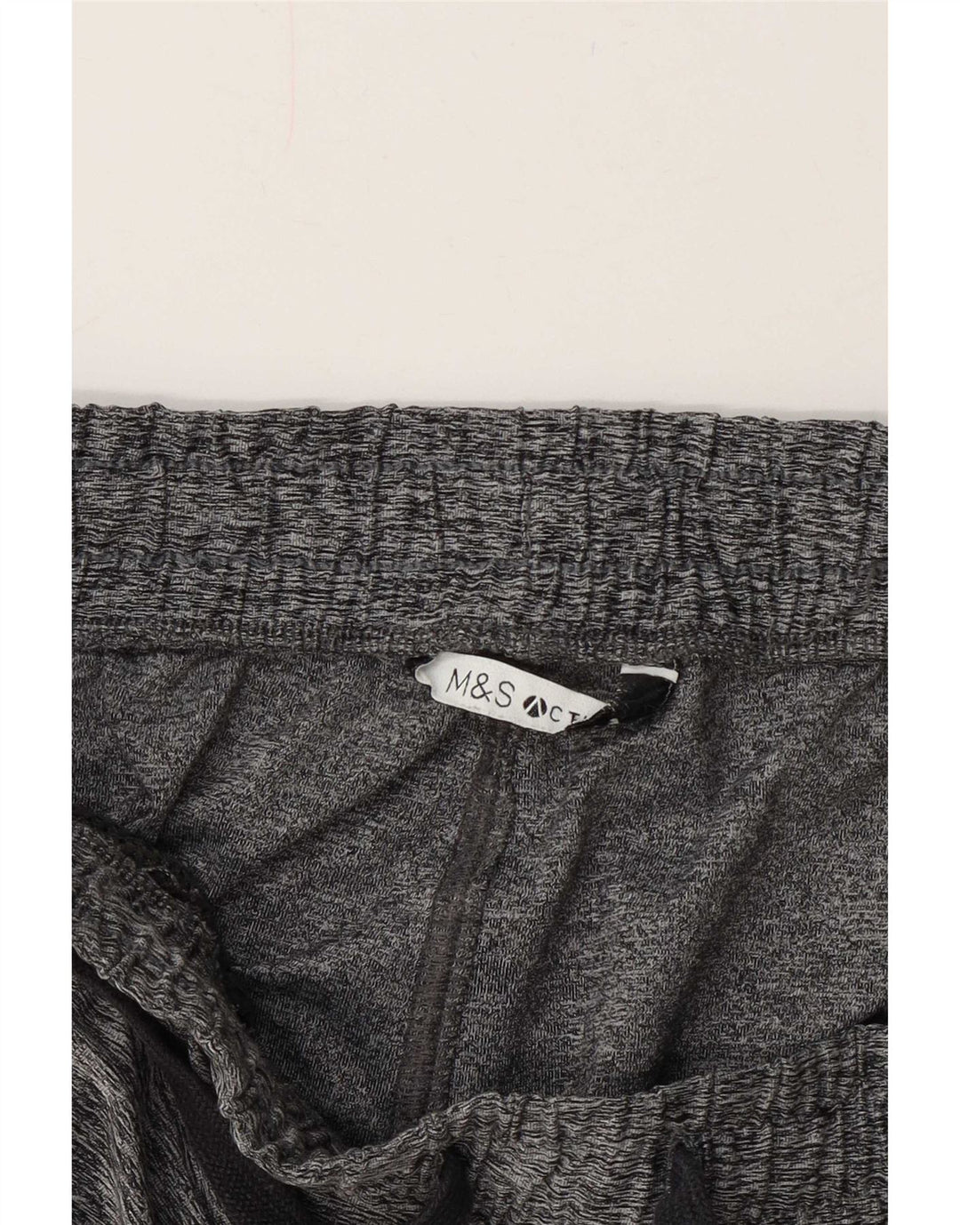 Marks & Spencer Womens Tracksuit Trousers UK 14 Medium Grey Flecked