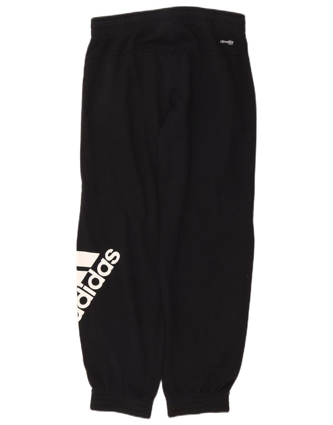 Adidas Mens Climalite Graphic Tracksuit Trousers Joggers Medium Black