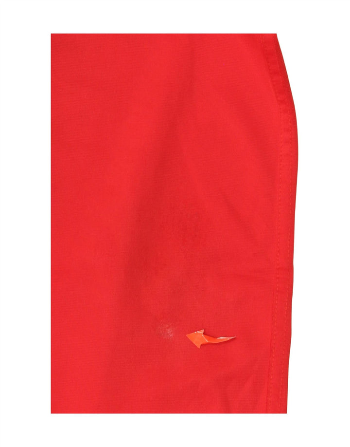 Kappa Mens Tracksuit Trousers Medium  Red Colourblock Polyester