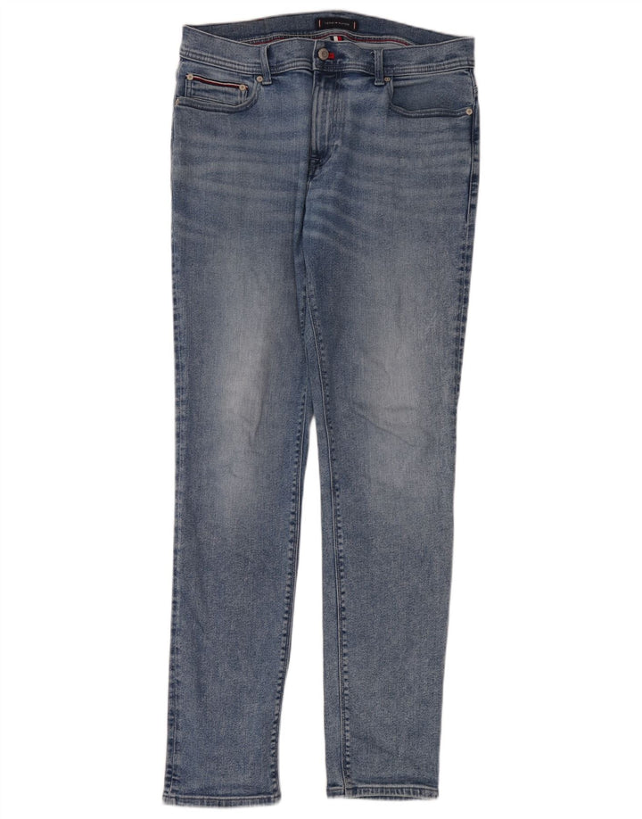 Tommy Hilfiger Mens Thavar Slim Jeans W34 L34 Blue Cotton