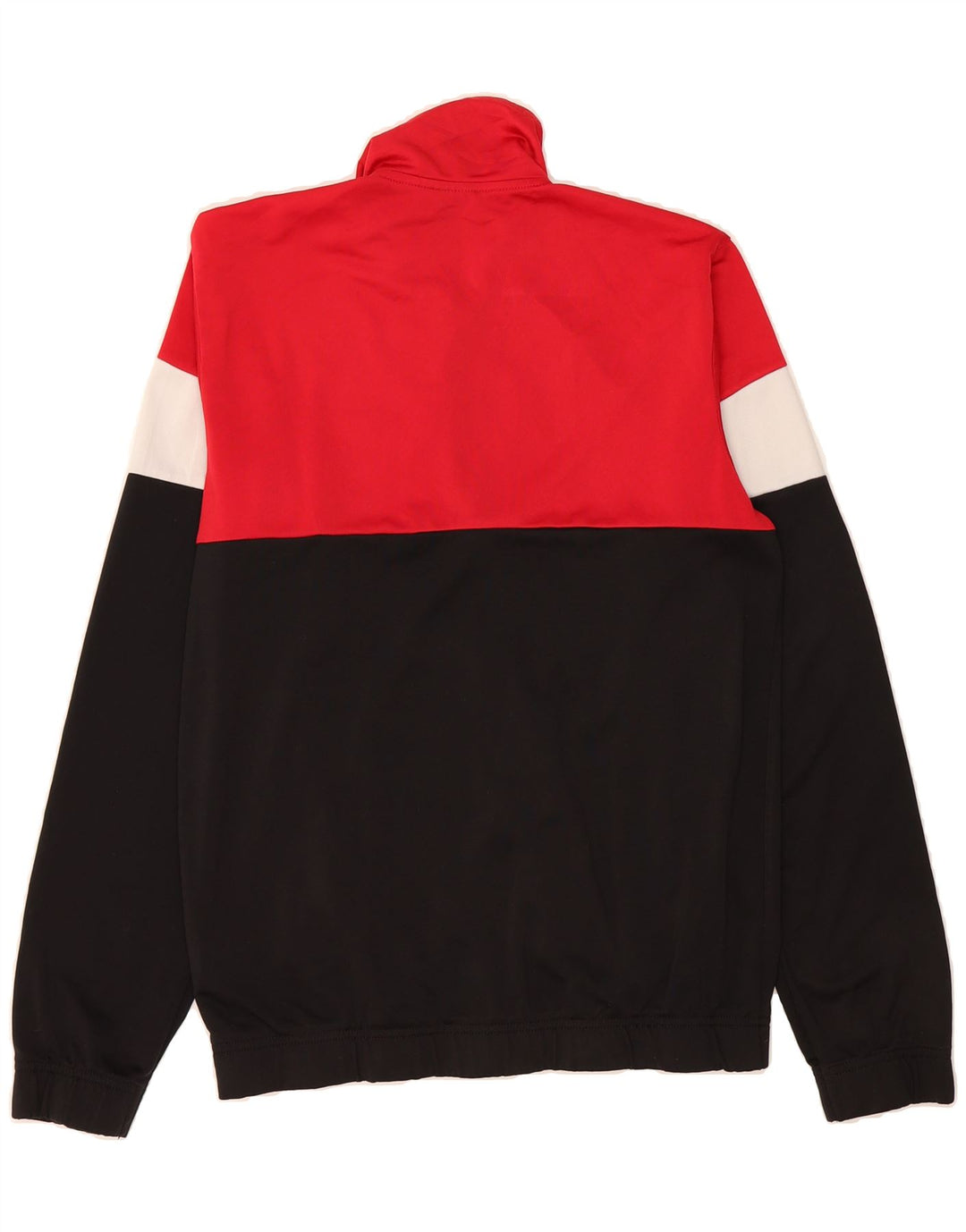 REEBOK Mens Tracksuit Top Jacket Small Black Colourblock Polyester Vintage Reebok and Second-Hand Reebok from Messina Hembry 