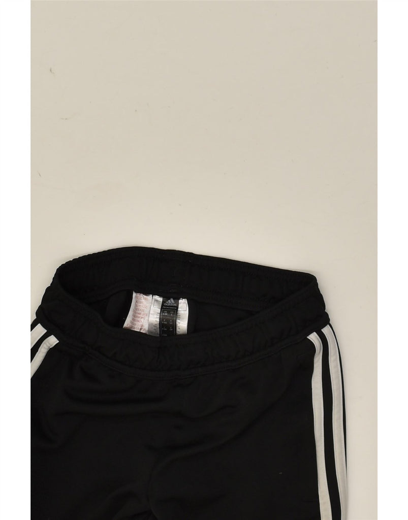 ADIDAS Boys Aeroready Tracksuit Top Jacket 9-10 Years Black Polyester | Vintage Adidas | Thrift | Second-Hand Adidas | Used Clothing | Messina Hembry 