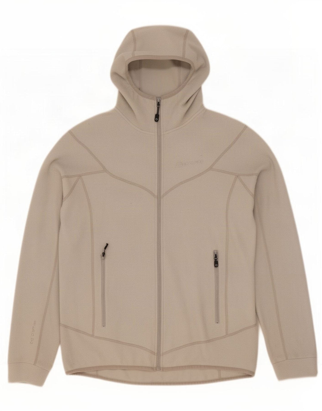 Sprayway Womens Hooded Fleece Jacket UK 14 Large White Polyester