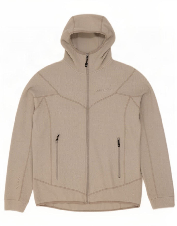 Sprayway Womens Hooded Fleece Jacket UK 14 Large White Polyester