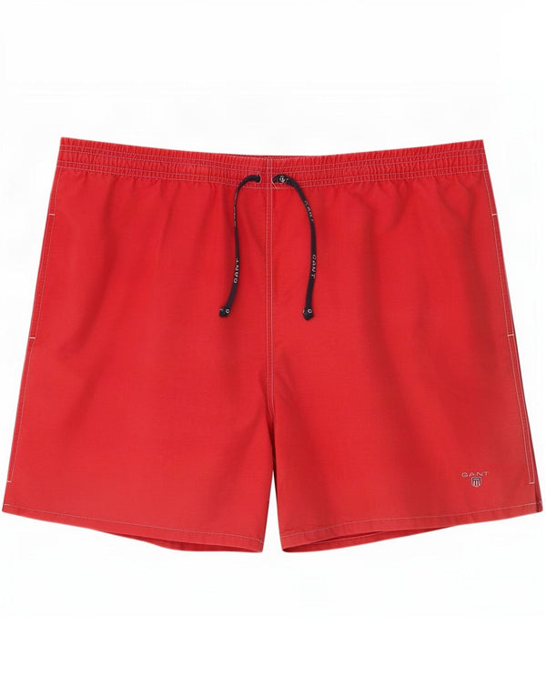 Gant Mens Swimming Shorts XL Red Cotton