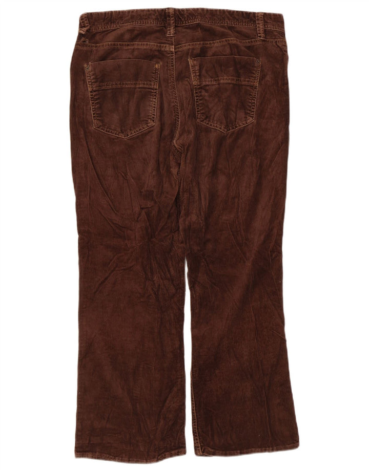 Eddie Bauer Womens Classic Corduroy Trousers US 6 Medium W32 L23 Brown