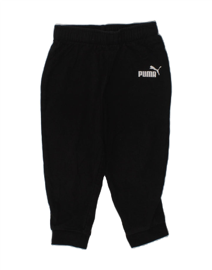 PUMA Boys Tracksuit Trousers Joggers 2-3 Years Black | Vintage Puma | Thrift | Second-Hand Puma | Used Clothing | Messina Hembry 