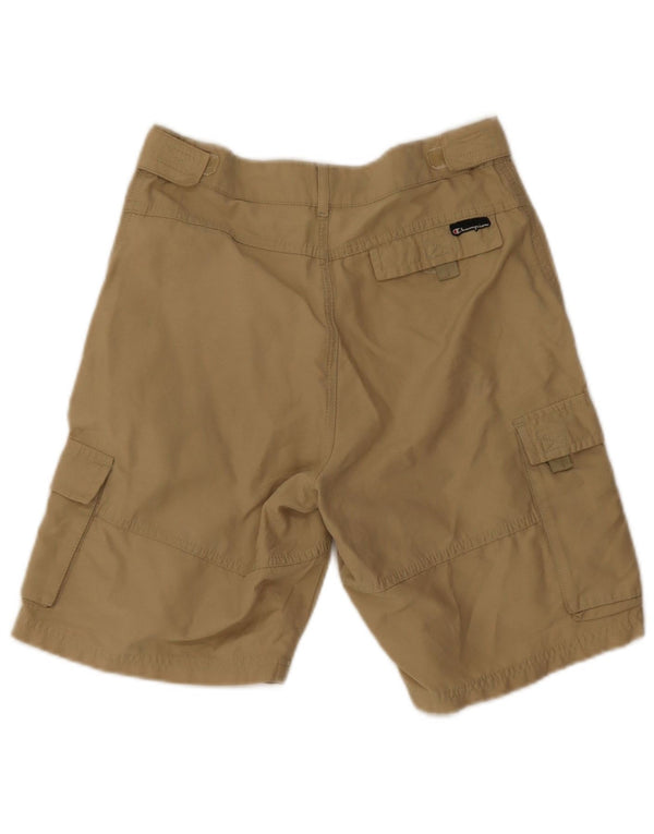 Champion Mens Cargo Shorts Small W28 Beige