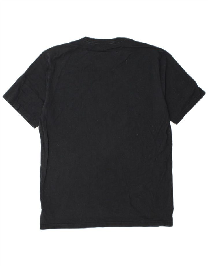 Converse Mens Graphic T-Shirt Top Medium Black Cotton