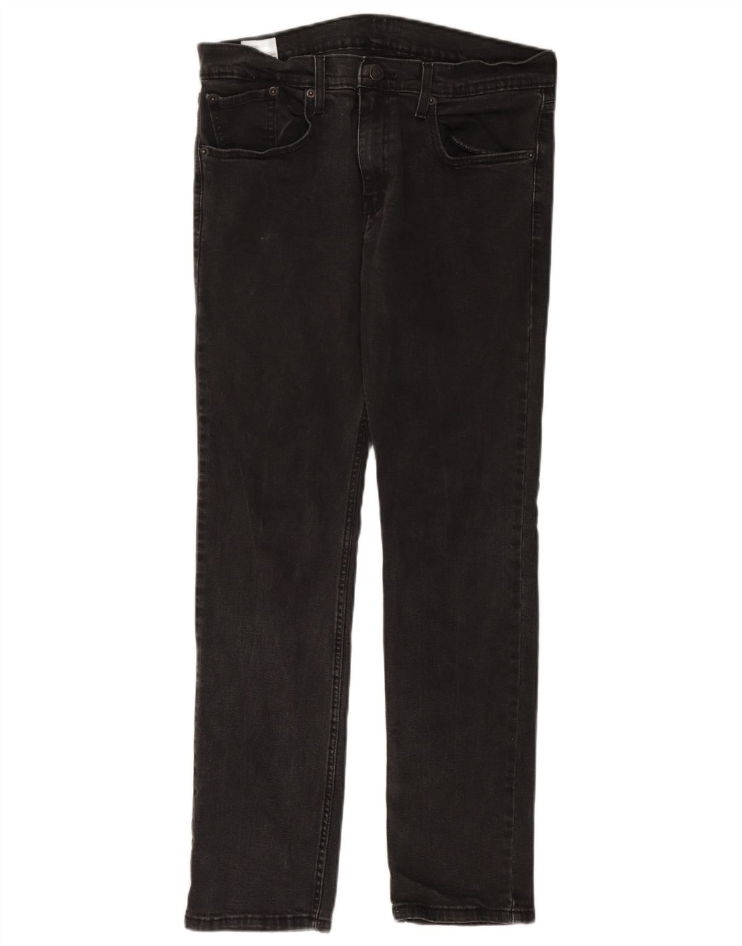 Levi's Mens Slim Jeans W34 L32 Grey Cotton