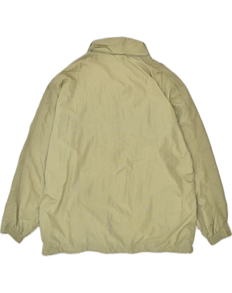 DIADORA Mens Rain Jacket UK 42 XL Beige Polyamide | Vintage Diadora | Thrift | Second-Hand Diadora | Used Clothing | Messina Hembry 