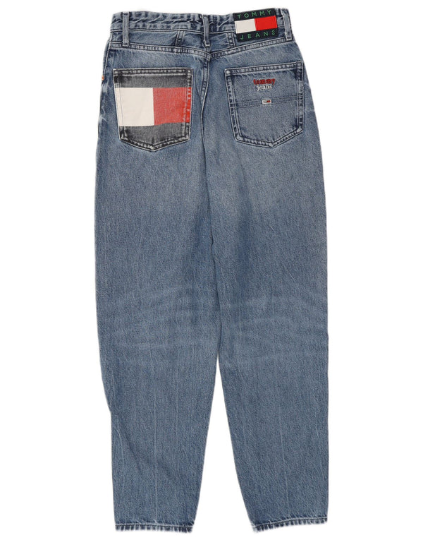 Tommy Hilfiger Womens Tapered Jeans W25 L25 Blue Cotton