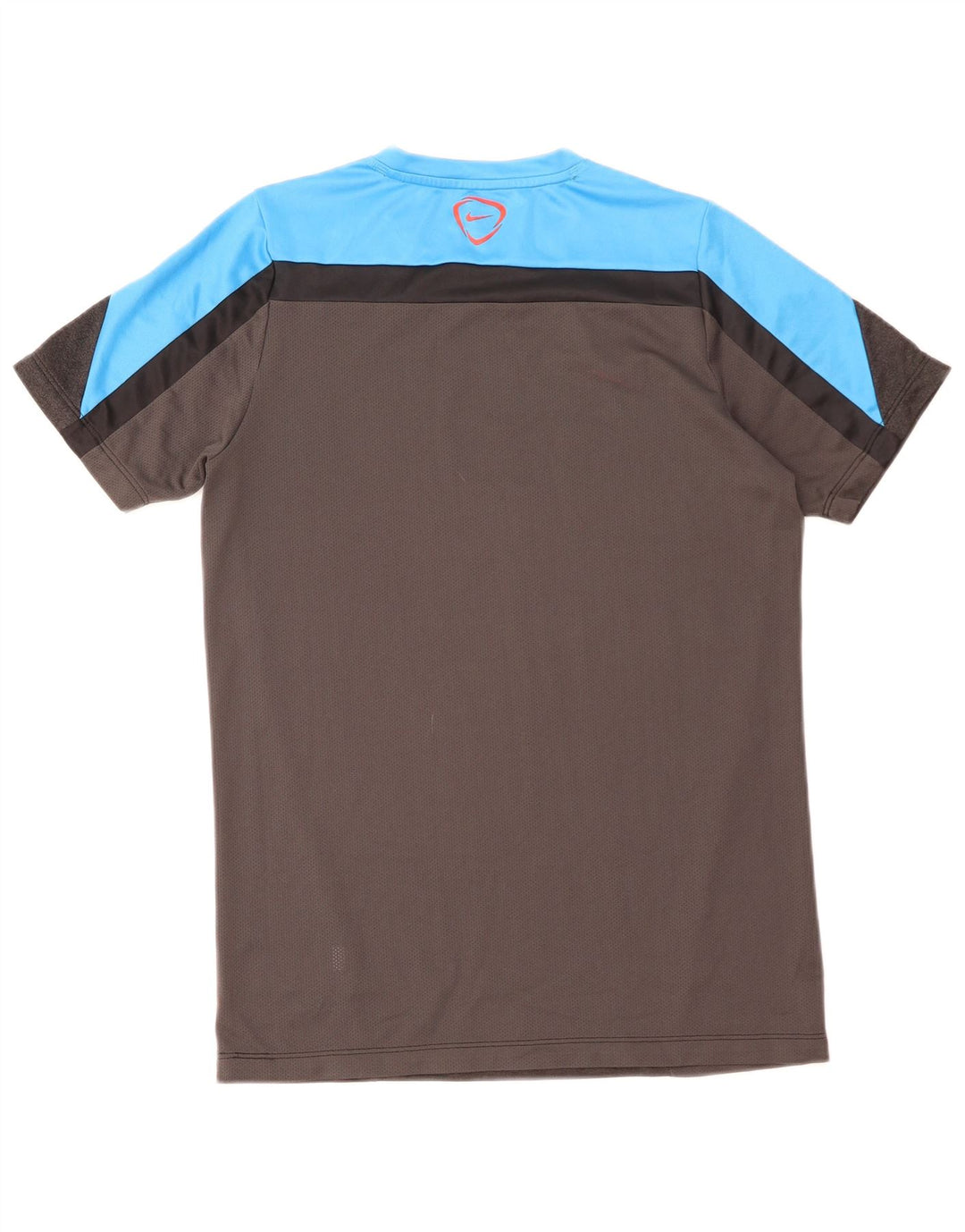 Nike Mens Dri Fit T-Shirt Top Medium Grey Colourblock