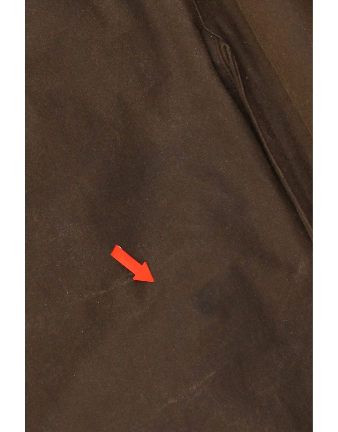 Vintage Mens Waxed Cotton Overcoat UK 40 Large Brown