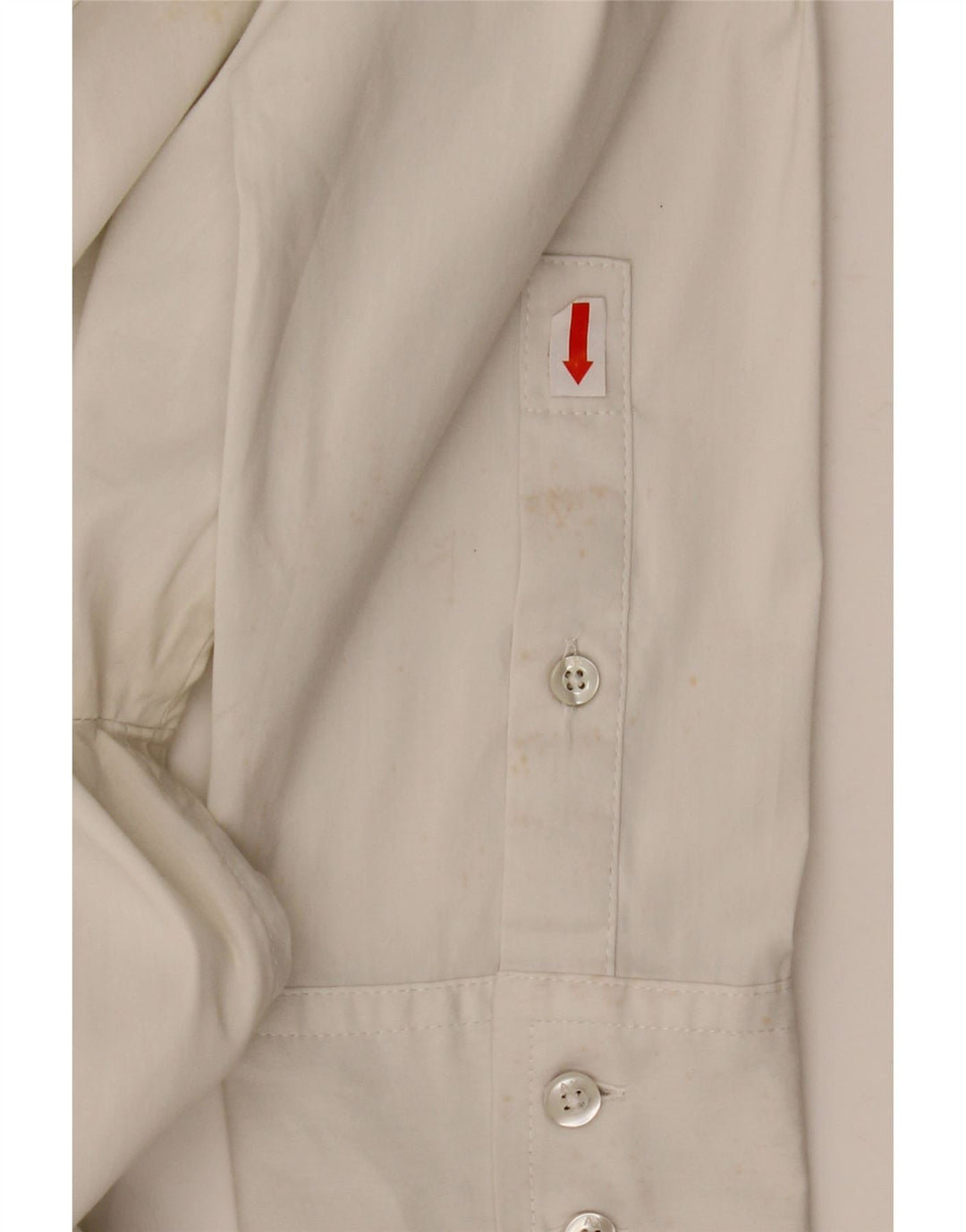 ARMANI EXCHANGE Womens Shirt UK 12 Medium White