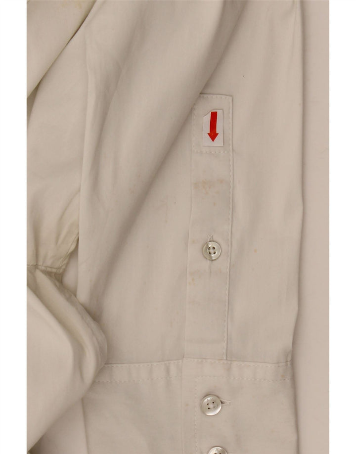 ARMANI EXCHANGE Womens Shirt UK 12 Medium White