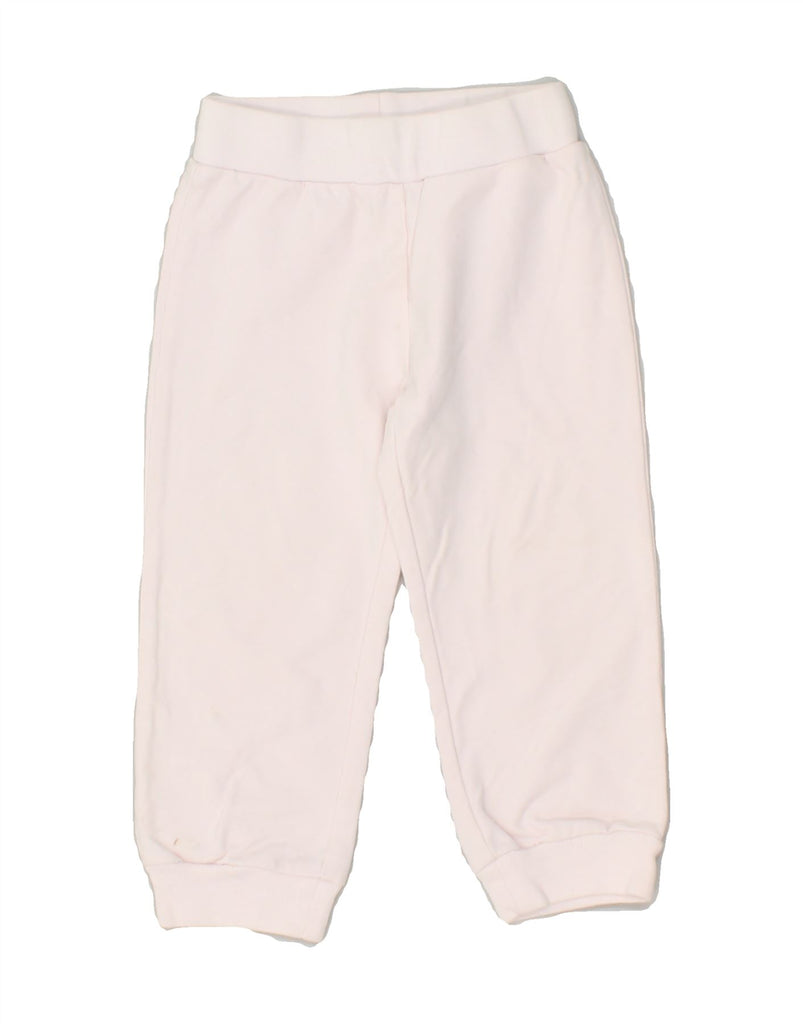 LIU JO JUNIOR Baby Girls Joggers Tracksuit Trousers 9-12 Months Pink | Vintage Liu Jo junior | Thrift | Second-Hand Liu Jo junior | Used Clothing | Messina Hembry 