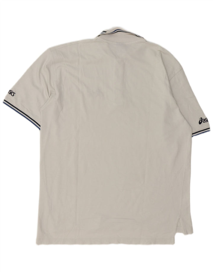 Asics Mens Polo Shirt XL White