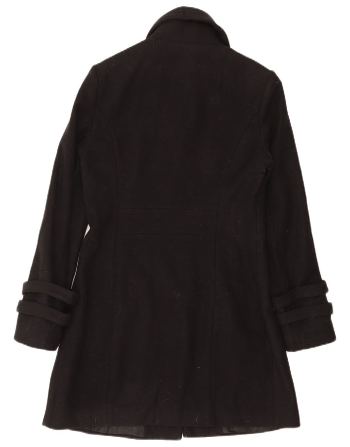 Guess By Marciano Womens Overcoat IT 44 Medium Black