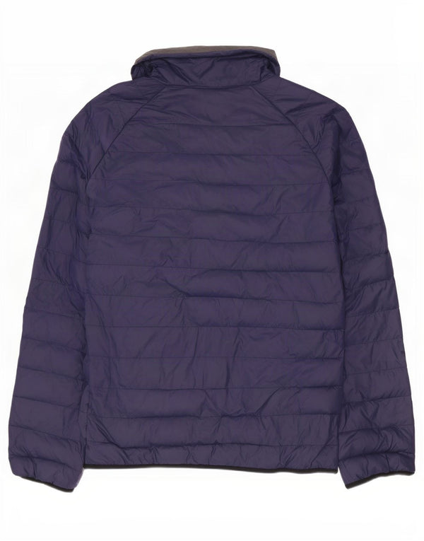 Kappa Mens Padded Jacket UK 40 Large Navy Blue Polyamide