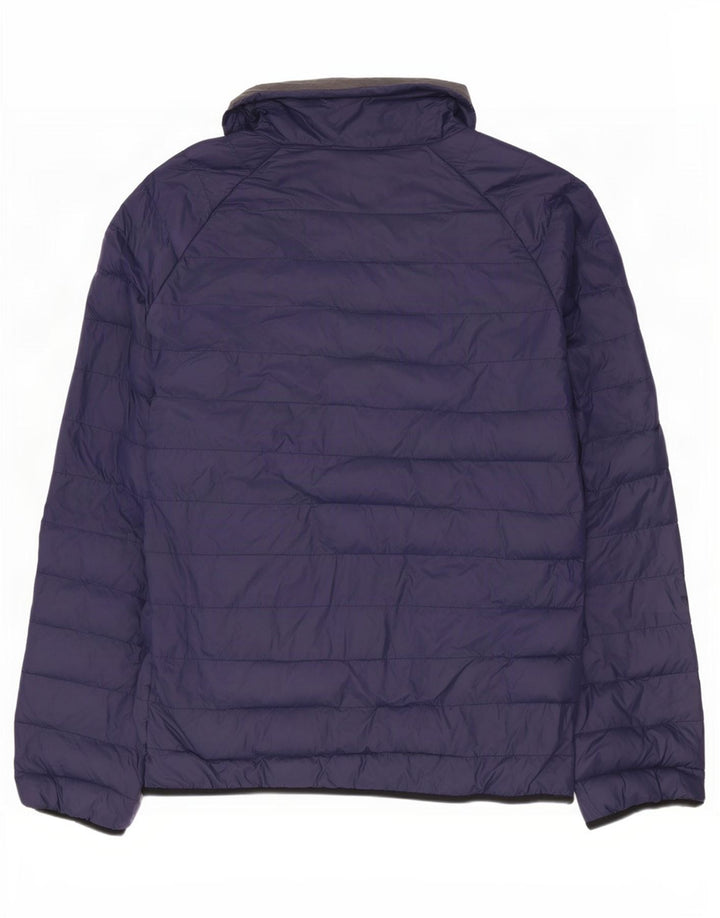 Kappa Mens Padded Jacket UK 40 Large Navy Blue Polyamide