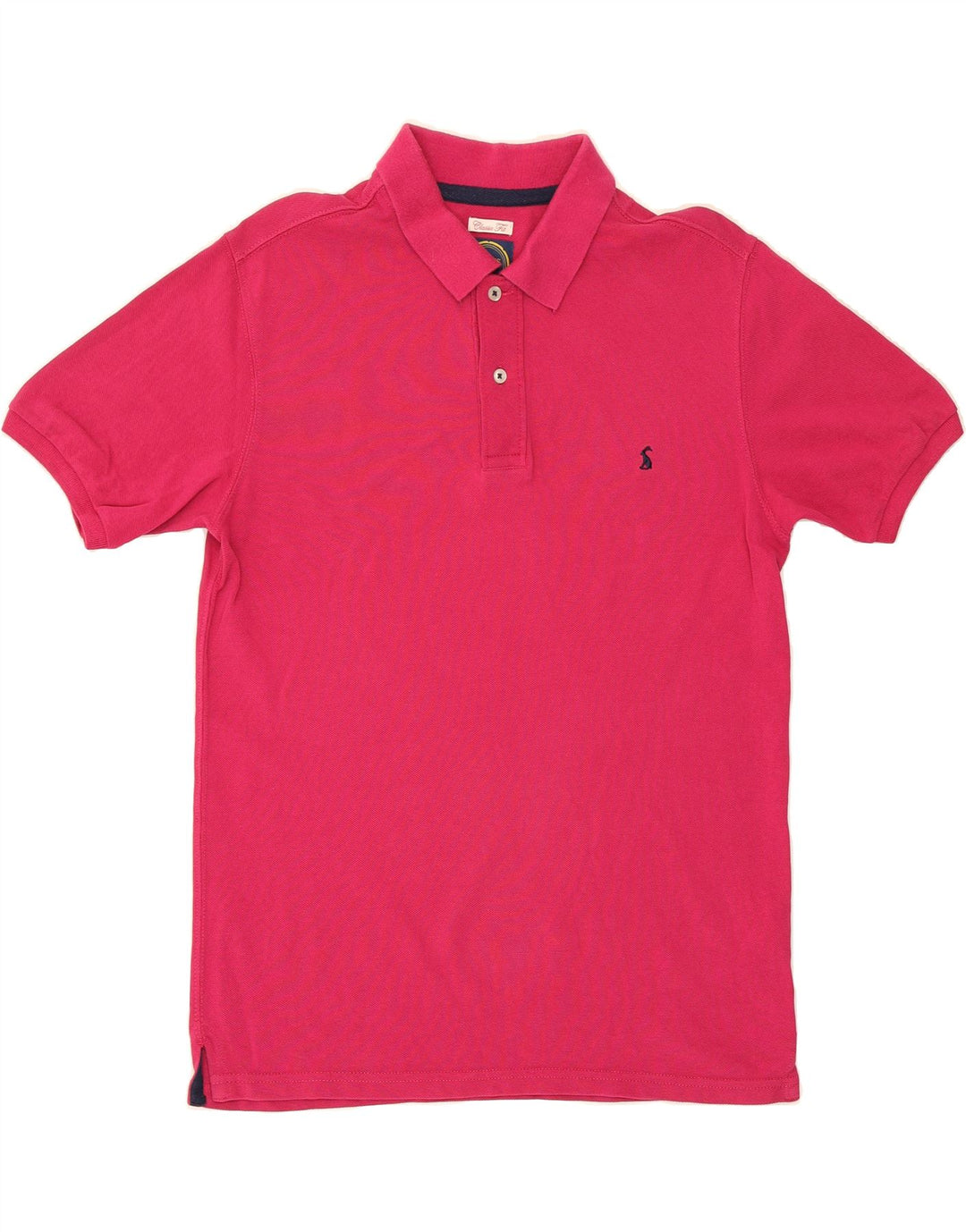 JOULES Mens Classic Fit Polo Shirt Small Pink Cotton Vintage Joules and Second-Hand Joules from Messina Hembry 