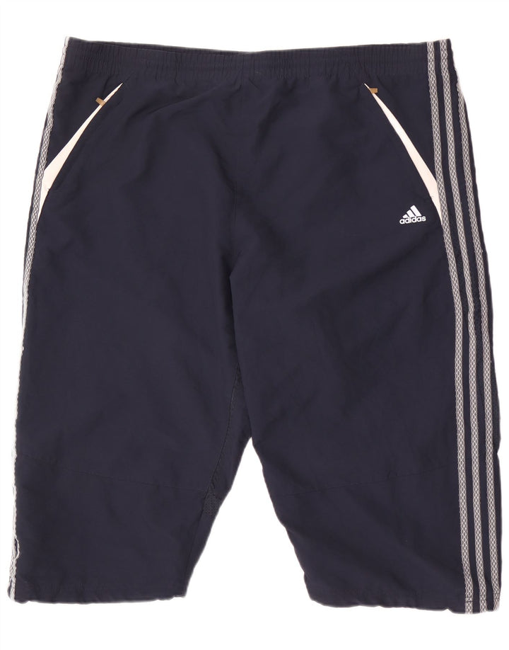 Adidas Mens Climacool Sport Shorts 2XL Navy Blue Polyester