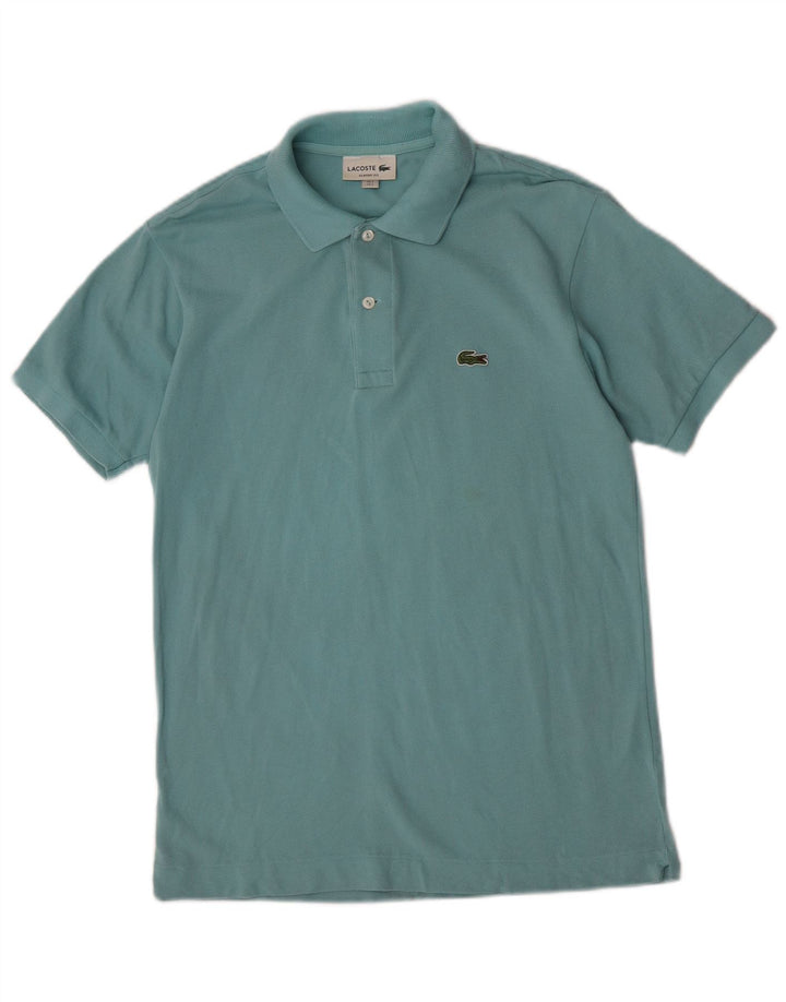 Lacoste Mens Polo Shirt Size 3 Small Turquoise