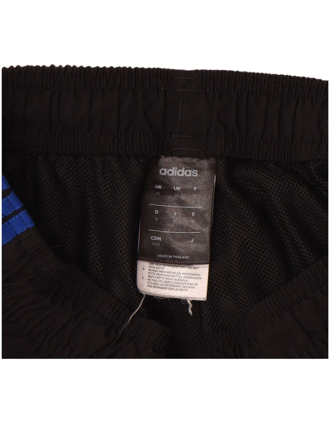 ADIDAS Mens Sport Shorts Medium Black Polyester