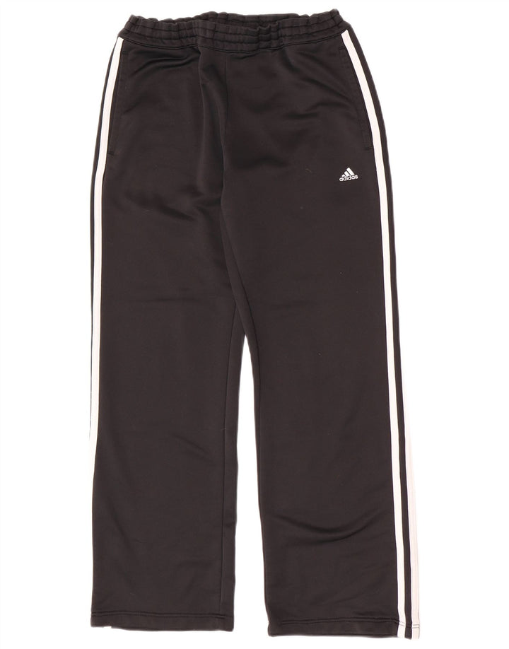 Adidas Womens Tracksuit Trousers UK 10 Small Black Polyester