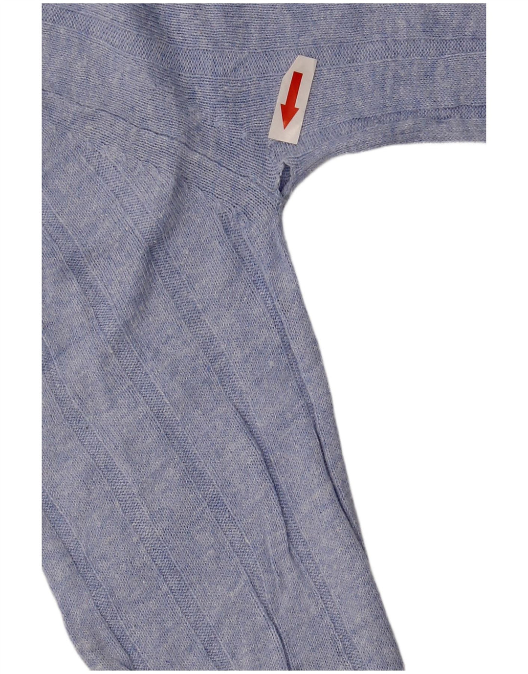 Marks & Spencer Womens V-Neck Jumper Sweater UK 10 Small Blue