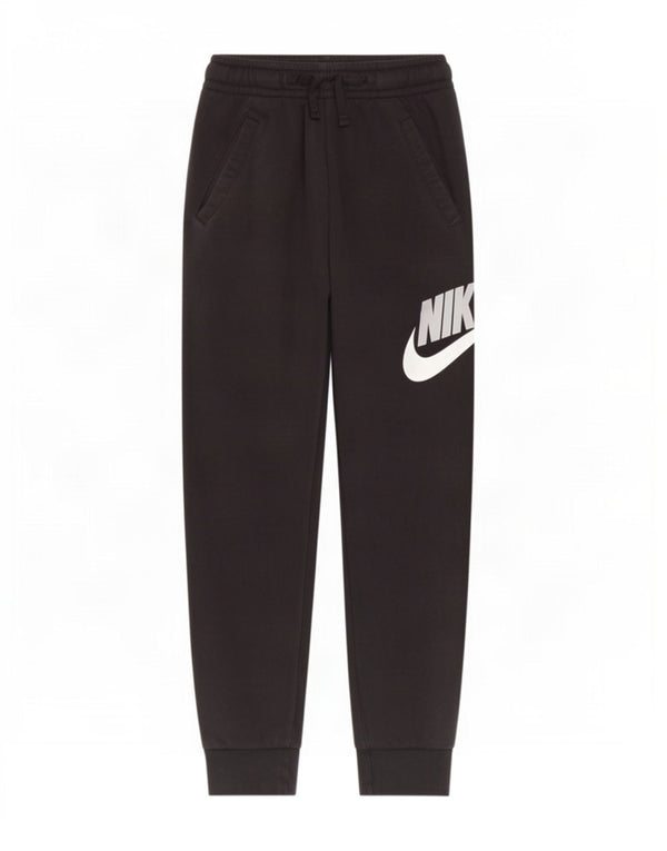 Nike Girls Graphic Tracksuit Trousers Joggers 7-8 Years Black