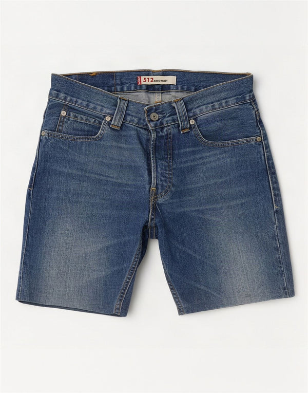 Levi's Mens 512 Denim Shorts W31 Medium Blue