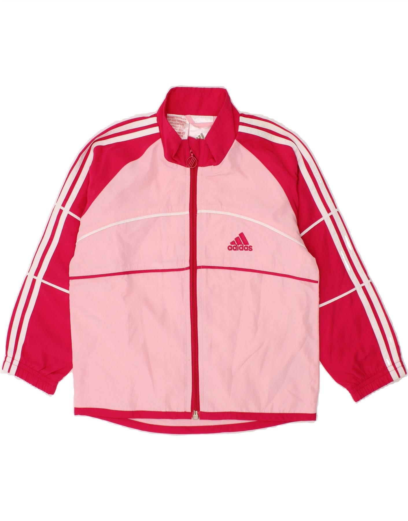 ADIDAS Baby Girls Tracksuit Top Jacket 12-18 Months Pink