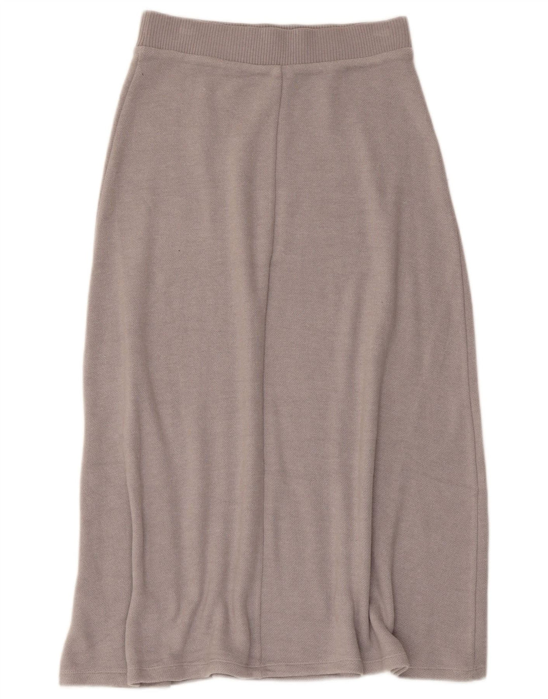 Zara Womens Knit Flared Skirt Small W26 Grey Viscose