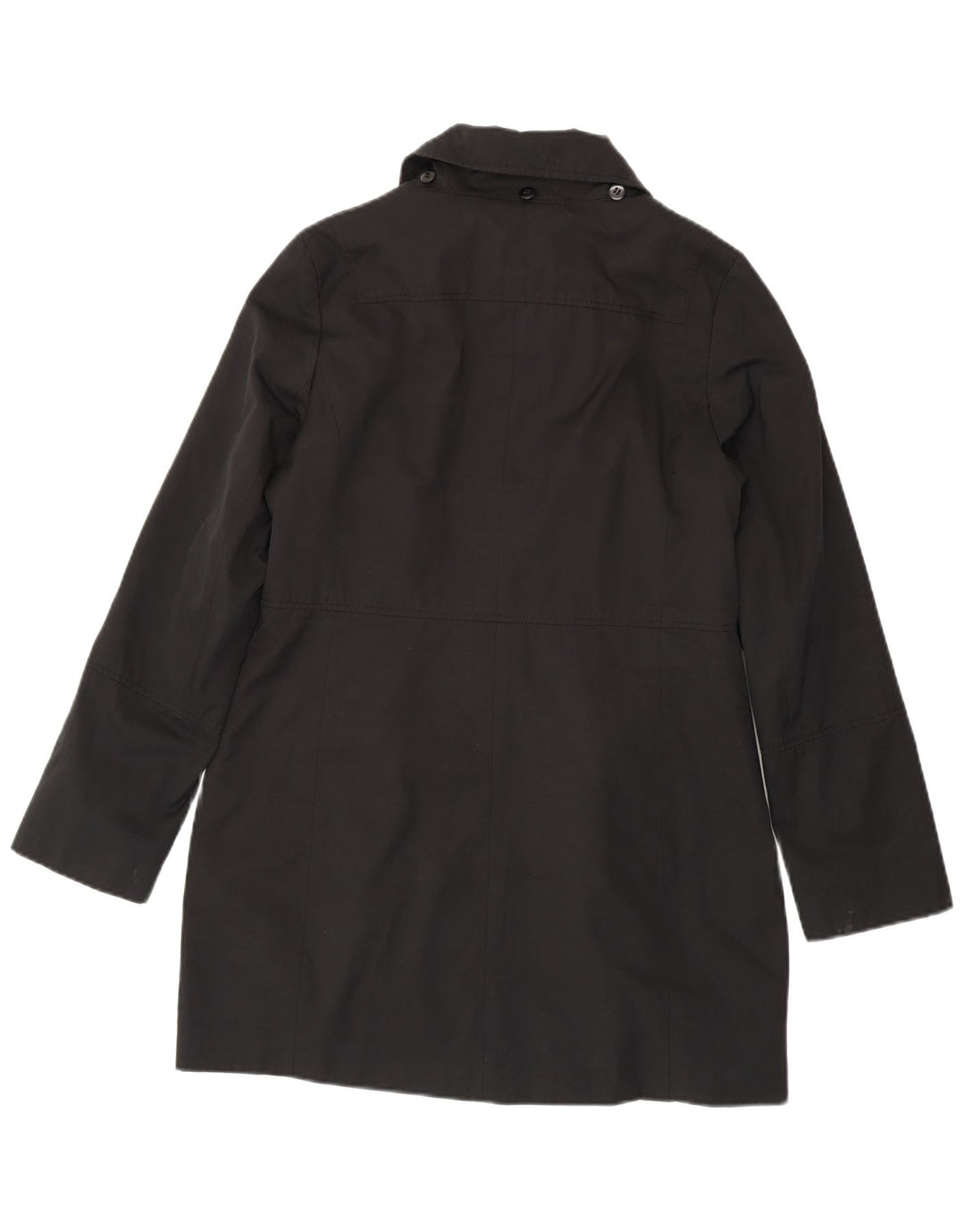 Nautica Womens Duffle Coat UK 14 Medium Black Cotton